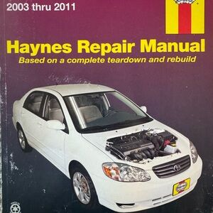 Toyota Corolla Haynes Repair Manual